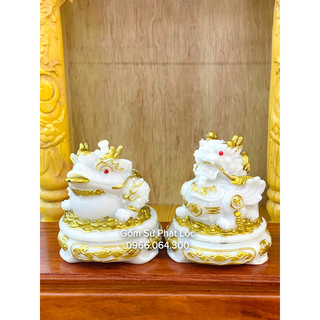 Cặp cóc thiềm thừ bột đá đủ màu, tỳ hưu phong thuỷ