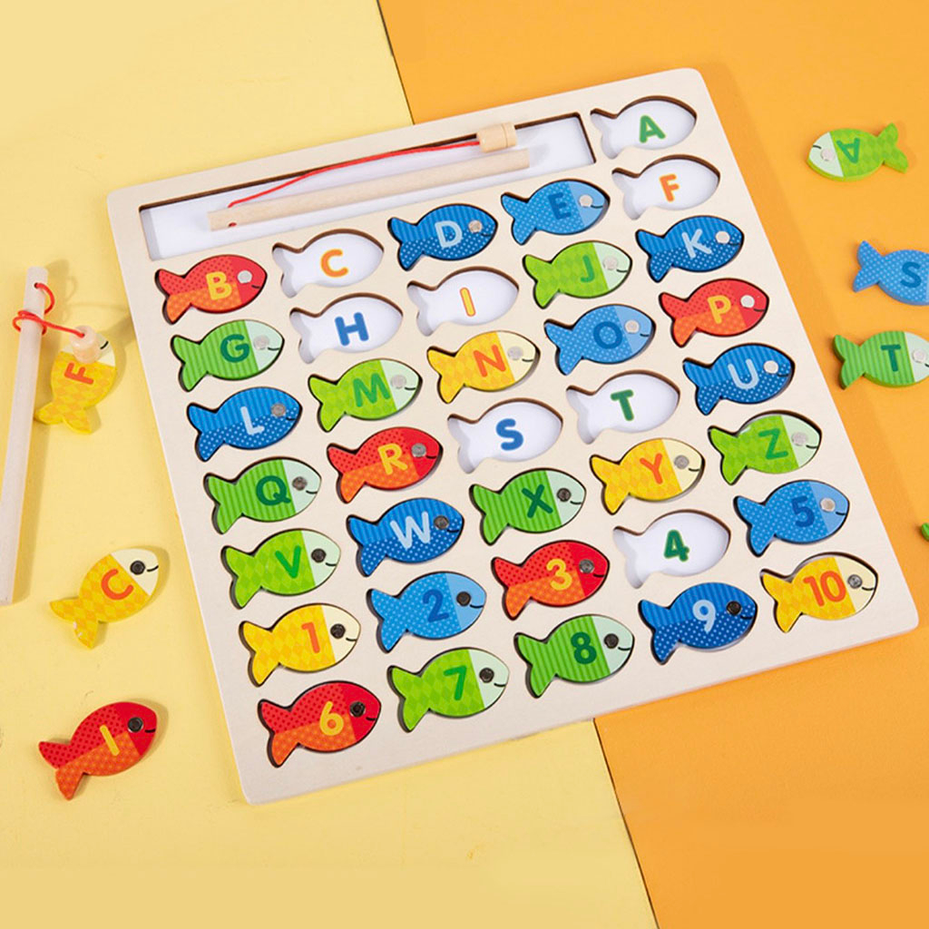 Bộ đồ chơi câu cá bảng chữ cái Đồ chơi giáo dục thông minh cho bé_SP1