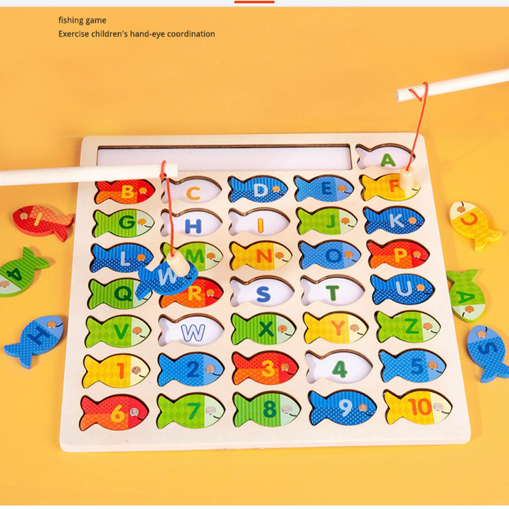 Bộ đồ chơi câu cá bảng chữ cái Đồ chơi giáo dục thông minh cho bé_SP1