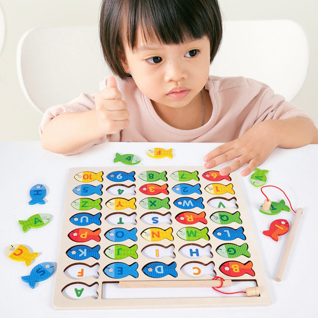 Bộ đồ chơi câu cá bảng chữ cái Đồ chơi giáo dục thông minh cho bé_SP1