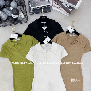 Đầm body polo 4 màu