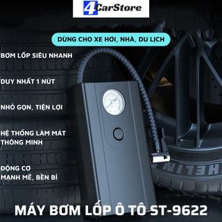 Máy bơm lốp ô tô st-9622 | máy bơm lốp ô tô điện 12v, máy bơm hơi ô tô, xe hơi, bơm lốp mini