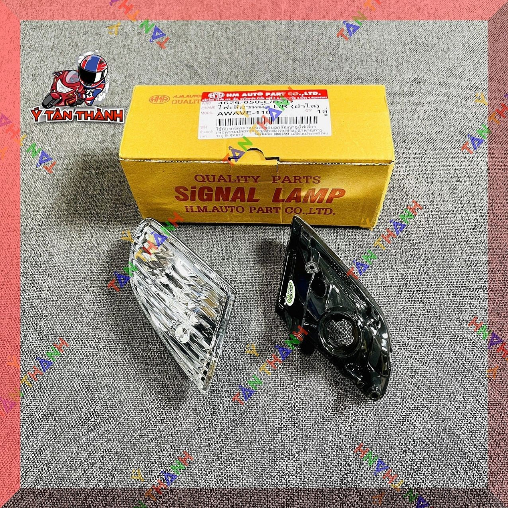 Đèn pha xi nhan wave thái 110 HMA TRẮNG MS03