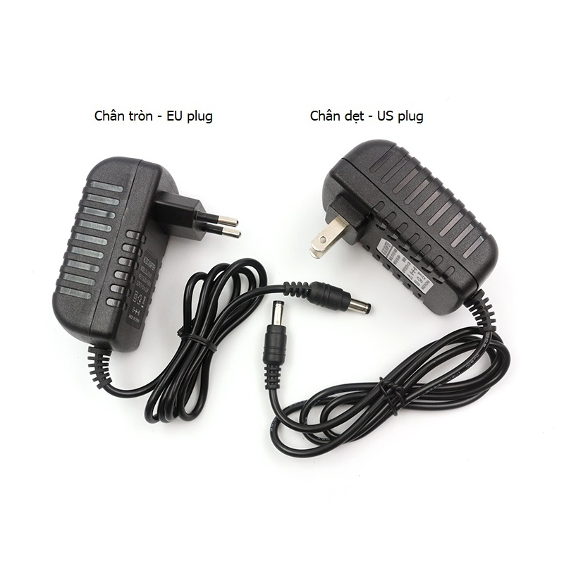 Nguồn Adapter 12V 1A / 2A / 3A / 5A / 10A nguồn dùng cho camera, led neon, led đúc, led liền dây...