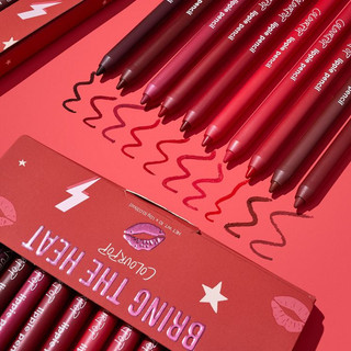 Set son bút chì Colourpop Lippie Pencil - Bring the heat
