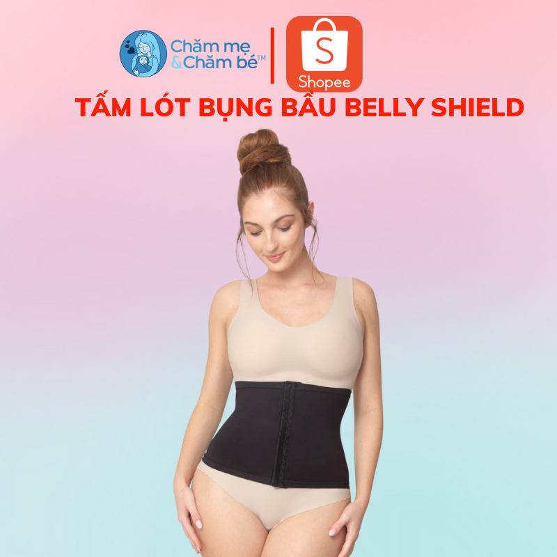 Tấm Lót Bảo Vệ Bụng Khi Mang Thai Belly Shield. Chính Hãng Belly Bandit, Mỹ