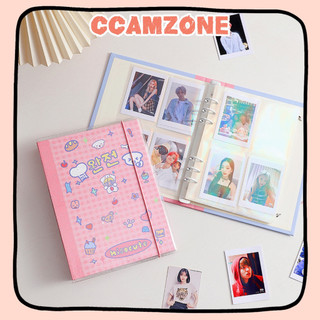 Binder A5 6 Lỗ Còng Kẻ Ô Nhỏ Đựng Ảnh pk600 Ccamzone