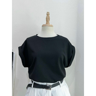 Áo thun tay hến cổ tròn