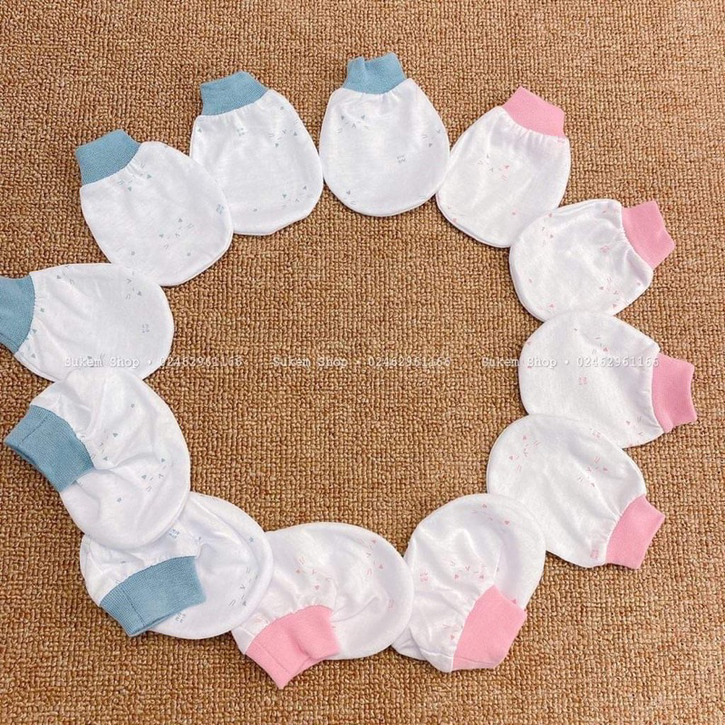 SET Bao Tay bao chân MioMio Cotton Cho Bé Sơ Sinh - Mio Việt Nam