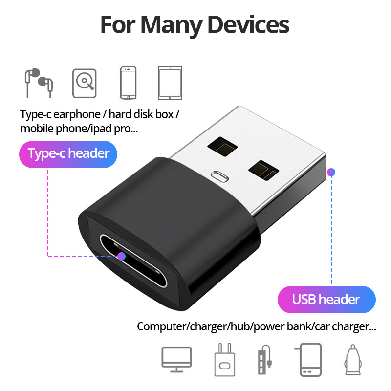 Đầu chuyển đổi OTG Type-C qua USB / USB qua type-C - B-Tech