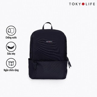 Balo chống nước thời trang TOKYOLIFE nam nữ nhiều màu thiết kế basic nhiều ngăn siêu nhẹ chất liệu cao cấp C8BPK301K