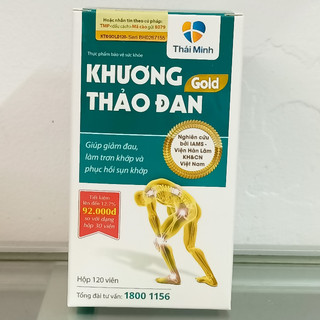 Khương thảo đan gold lọ 120 viên mua 3 lọ tặng 2 lọ 30 viên
