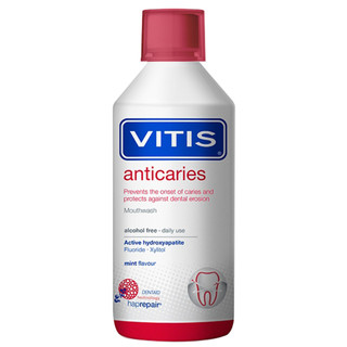 Nước súc miệng ngừa sâu răng và mòn răng Vitis Anticaries Mouthwash