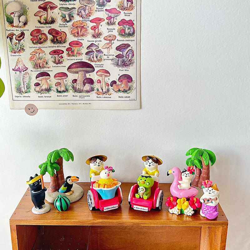 Mô hình mèo chủ đề Xin chào Việt Nam