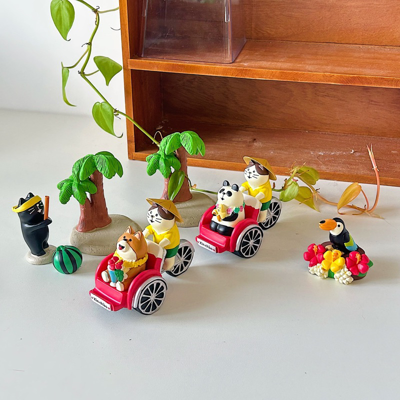 Mô hình mèo chủ đề Xin chào Việt Nam