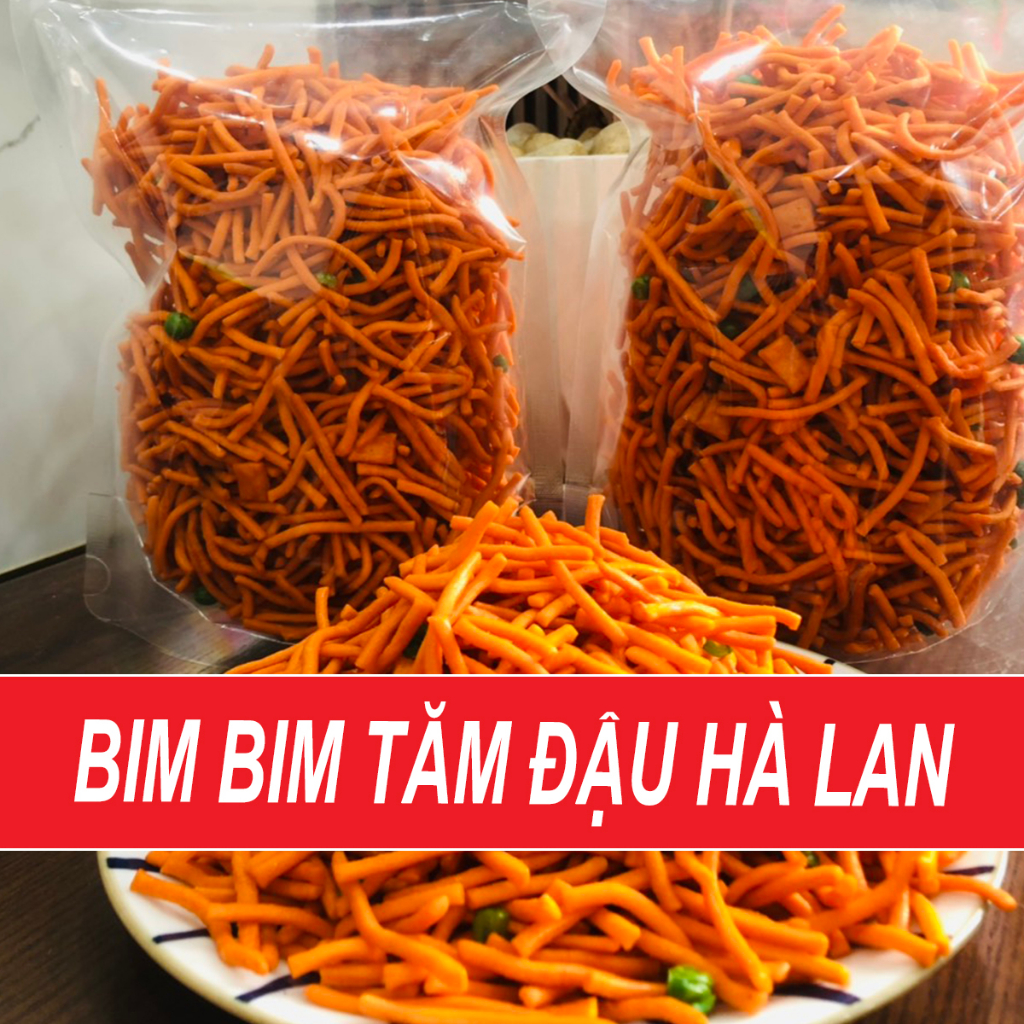 Đồ Ăn Vặt - Bim Bim Tăm Đậu Hà Lan Thơm Ngon