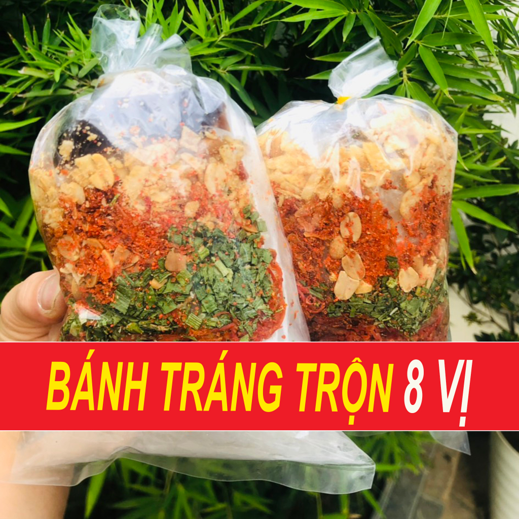 Bánh Tráng Trộn 8 Vị Siêu Hấp Dẫn - Món Ăn Đường Phố Phổ Biến - HULA FOOD