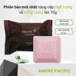 xà phòng Amore giảm mụn lưng, mụn mông, nang lông - Chính hãng