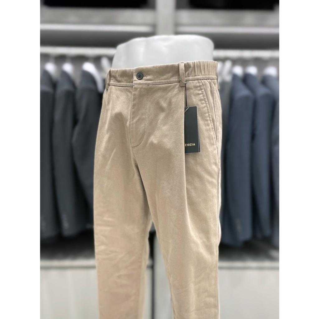Quần dài kaki nam ZI0ZIA chất liệu 100% co dãn thoải mái