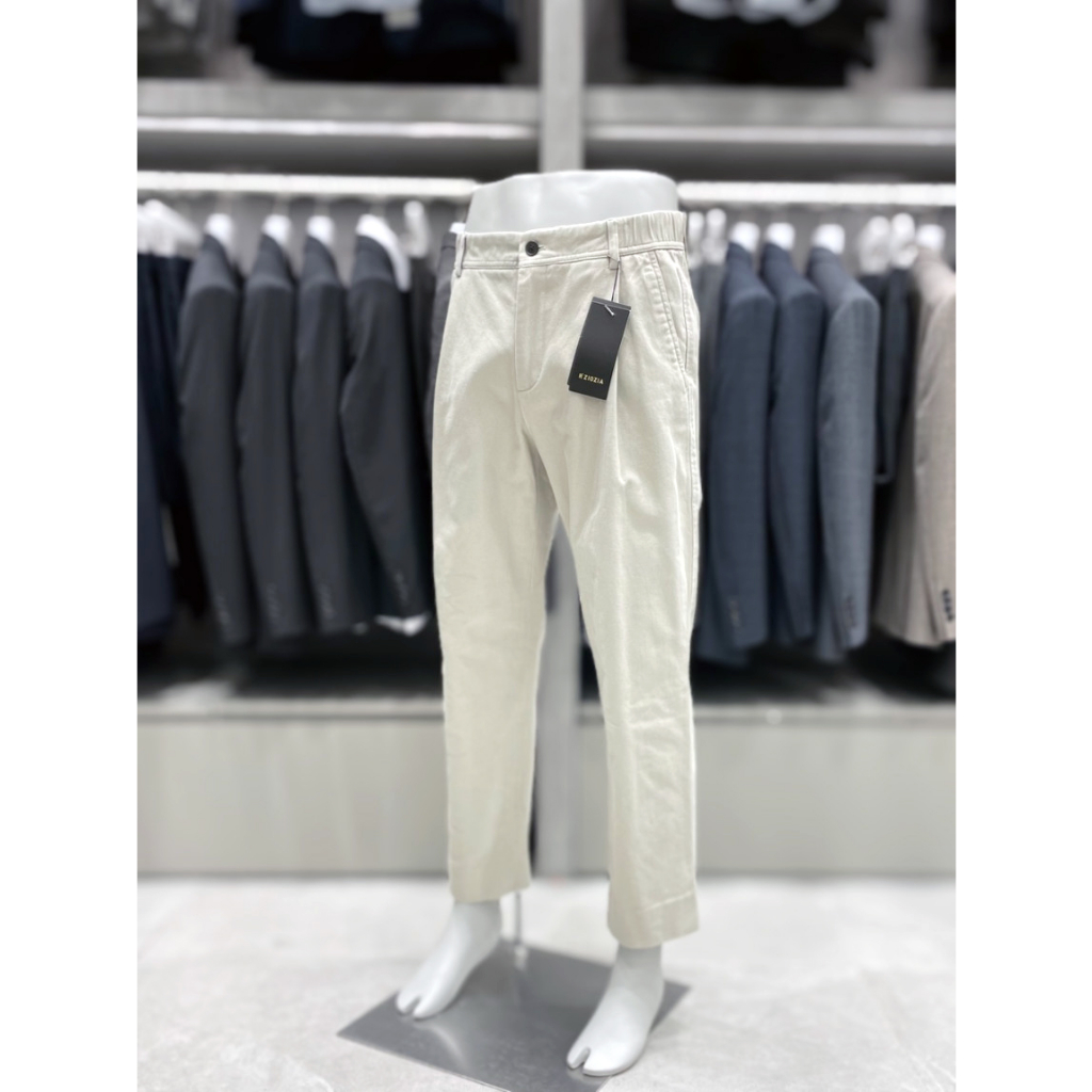 Quần dài kaki nam ZI0ZIA chất liệu 100% co dãn thoải mái