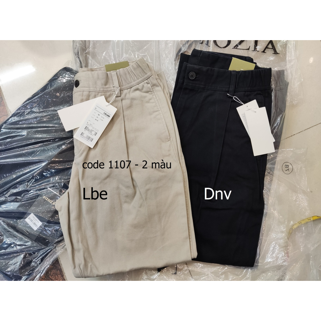 Quần dài kaki nam ZI0ZIA chất liệu 100% co dãn thoải mái