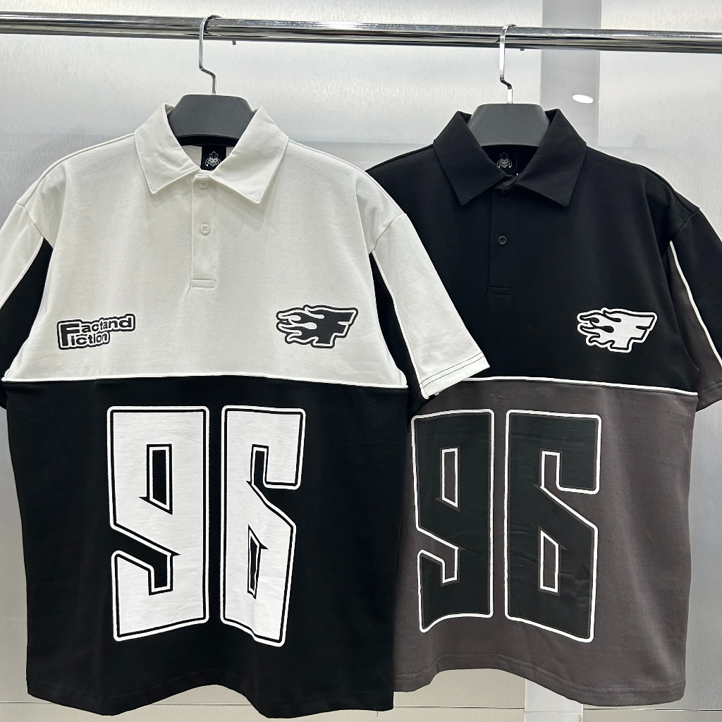 ÁO POLO FAFIC SPACE 96 chất cotton áo polo cổ trụ KUNSHOP UNISEX