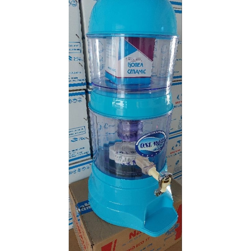 Bình lọc nước gia đình màu xanh đẹp