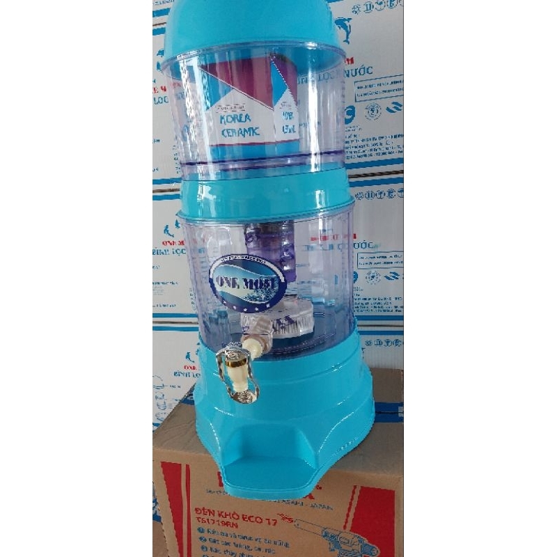 Bình lọc nước gia đình màu xanh đẹp