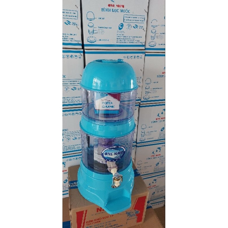 Bình lọc nước gia đình màu xanh đẹp