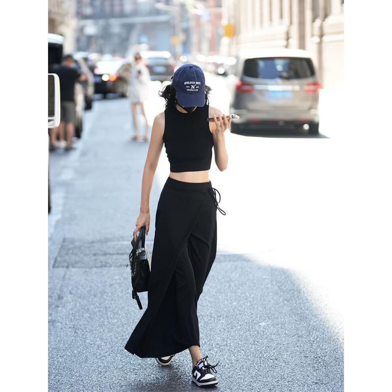 | Chang Tròn | Chân Váy Đắp Chéo Dài Bigsize