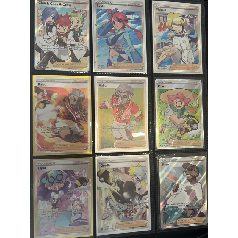 Thẻ bài hiếm Pokemon TCG Sword and Shield 100% chính hãng phiên bản tiếng anh bản hiếm