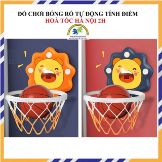 Đồ chơi cho bé trai đồ chơi bóng rổ cho bé có cảm ứng tự đếm bóng - khung đồ chơi bóng rổ có nhạc cổ vũ khi bóng vào
