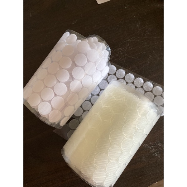 Băng Dính Gai Velcro Tròn, Khóa Nhám Có Sẵn Keo Dán Đằng Sau HagyKid Dùng Làm Học Liệu, Đồ HandmadeTiện Lợi