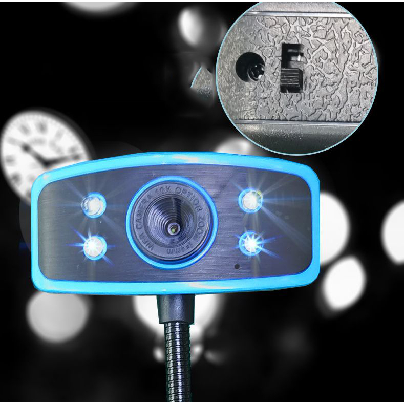 Webcam Chân Cao có mic dùng cho máy tính có tích hợp mic và đèn Led trợ sáng (Bảo hành 6 tháng) | BigBuy360 - bigbuy360.vn