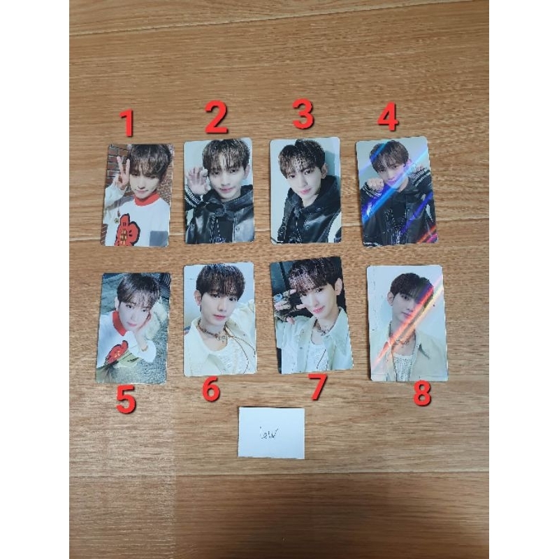 HÀNG SẴN]ảnh thẻ album on and on tempest  hàng off