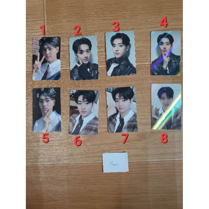 HÀNG SẴN]ảnh thẻ album on and on tempest  hàng off