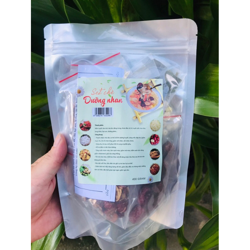 Combo set chè dưỡng nhan 12 món