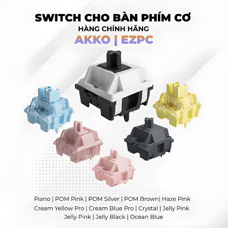 Bộ Switch Akko Custom CS 45