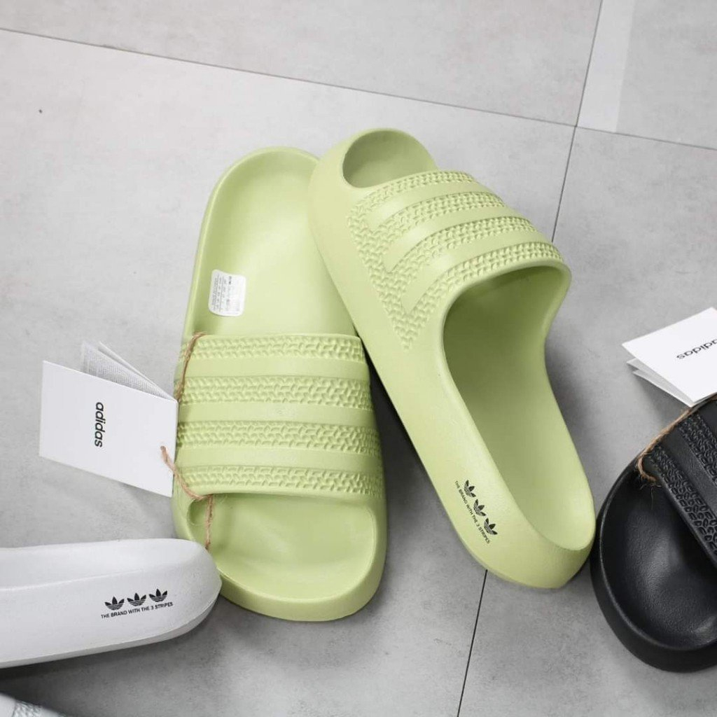 Dép Nam Nữ Quai Ngang Adidas Ayoon, Dép Banh Mì Đúc Hàng Cao Cấp Full Box