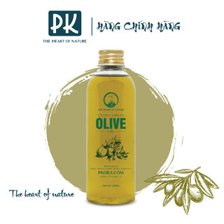 Dầu olive ép lạnh cao cấp PK 100ml - sử dụng để nấu ăn, massage và chăm sóc da