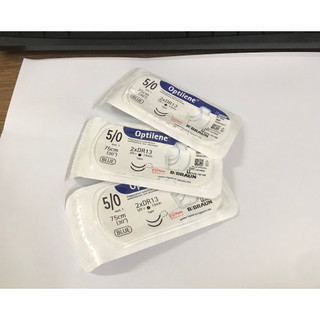 Chỉ phẫu thuật không tiêu tổng hợp bbraun optilene® số 5/0 - c3095907