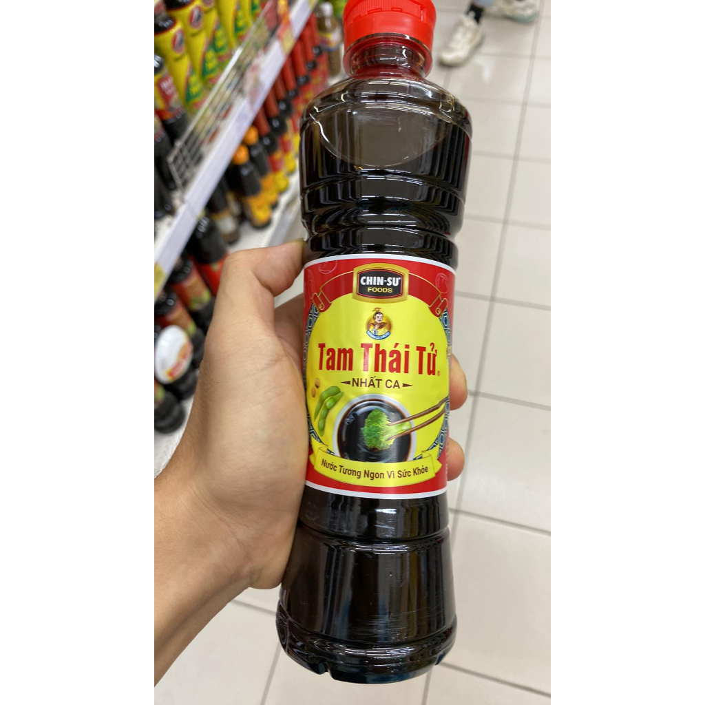 Nước tương Nhất ca hiệu Tam Thái Tử 500ml