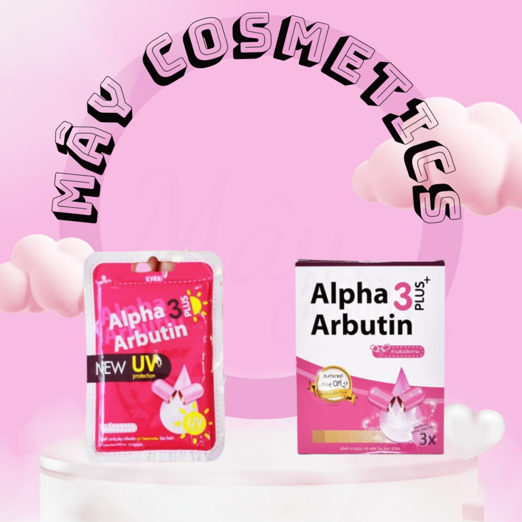 Viên Kích Trắng Alpha Arbutin 3 Plus 10 Viên - Thái Lan