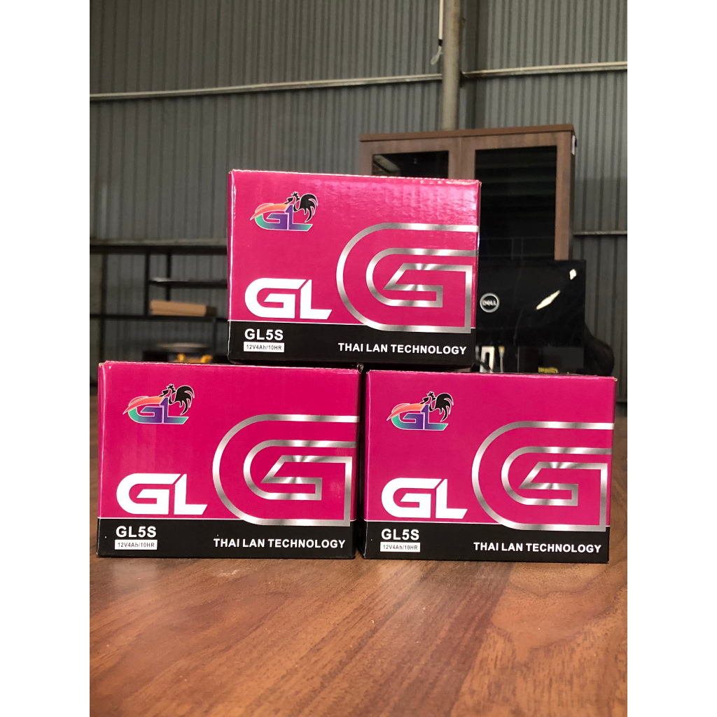 Ắc quy xe máy GL5S - 12V 5Ah dành cho xe Wave Rsx, Exciter, Novou, Msx,...