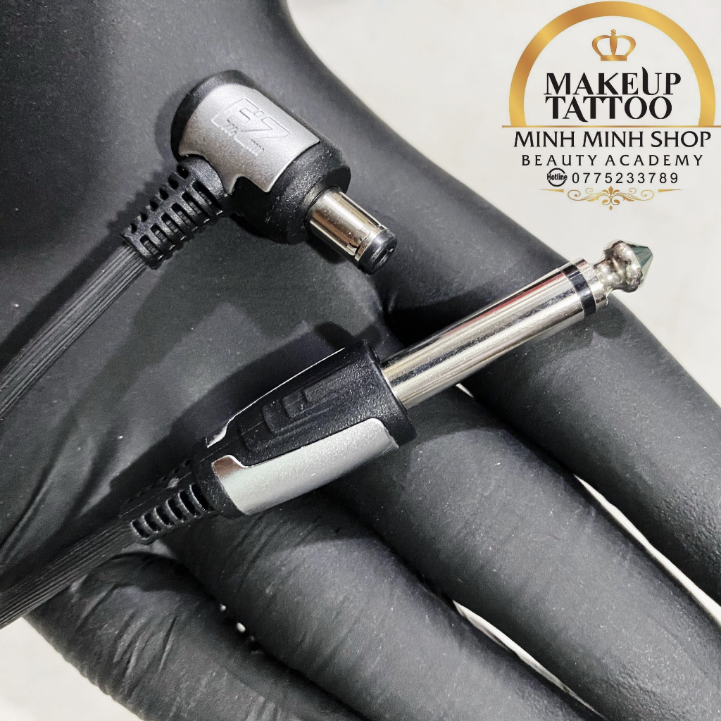 Dây Nối Máy Pen EZ Các Loại RCA/DC,Dây Nguồn Phun Xăm Thẩm Mỹ