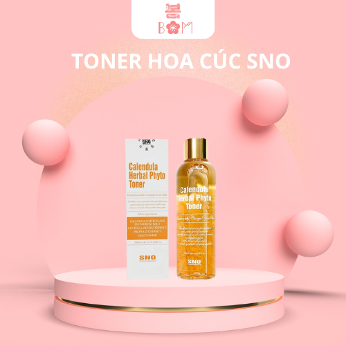 Nước Hoa Hồng Hoa Cúc SNO Calendula Herbal Phyto Toner