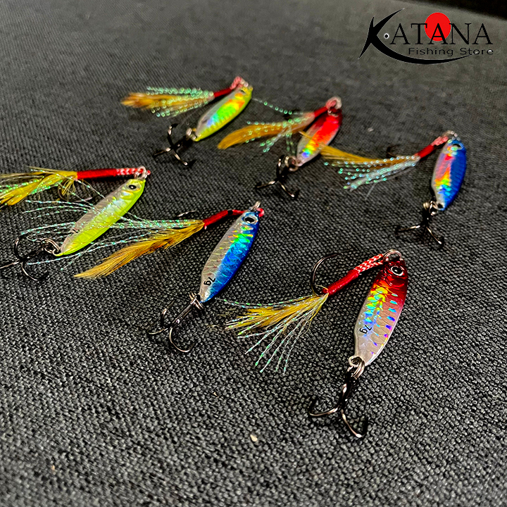 Mồi Jig FLure Câu Lóc, Trê, Nheo. nhồng, mú..