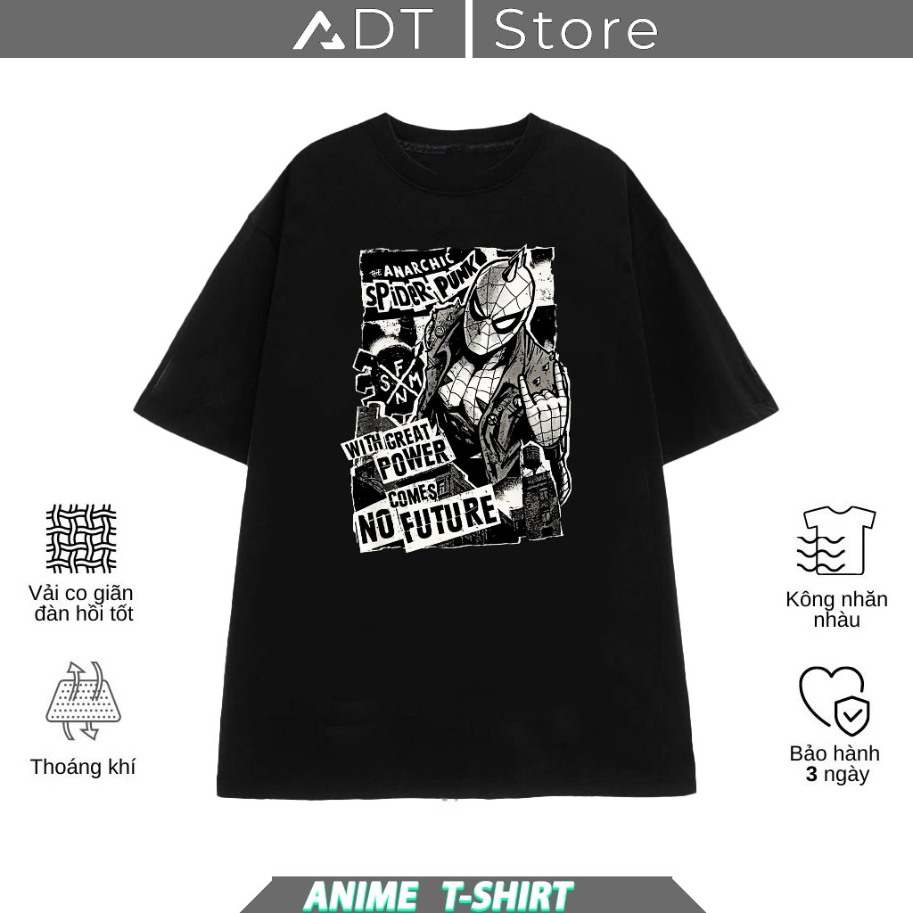 Áo thun Spiderman: Spider Punk cực chất giá rẻ