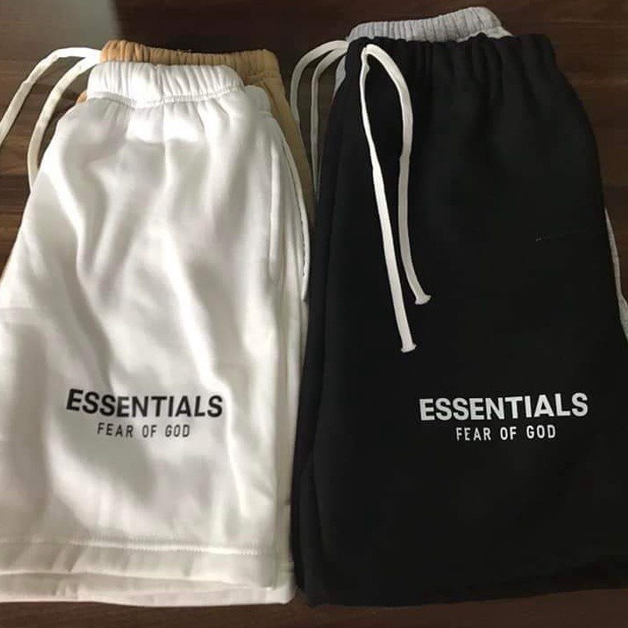 Quần Essentials Short - Quần Đùi Nam Co Dãn Thoáng mát Mẫu Hottrend 2023