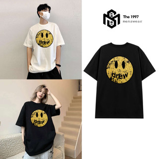 Áo thun nam nữ hình mặt cười local brand Unisex form rộng the1997